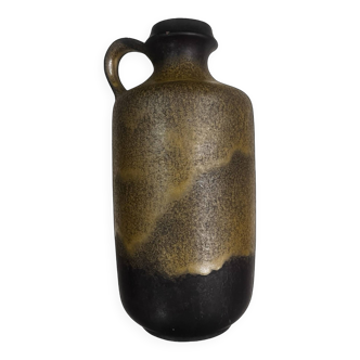 Ceramic vase with ear Ceramano Gobi, Germany, 1970s.