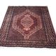Oriental Persian Carpet Iranian Kurdish Tribe Senneh : 1.25 X 1.50 m