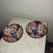 Paire de bols coupes porcelaine Imari
