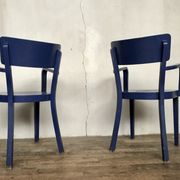 Paire de 2 fauteuils de bureau bout de table