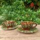 Ensemble de 2 Tasses pour le The