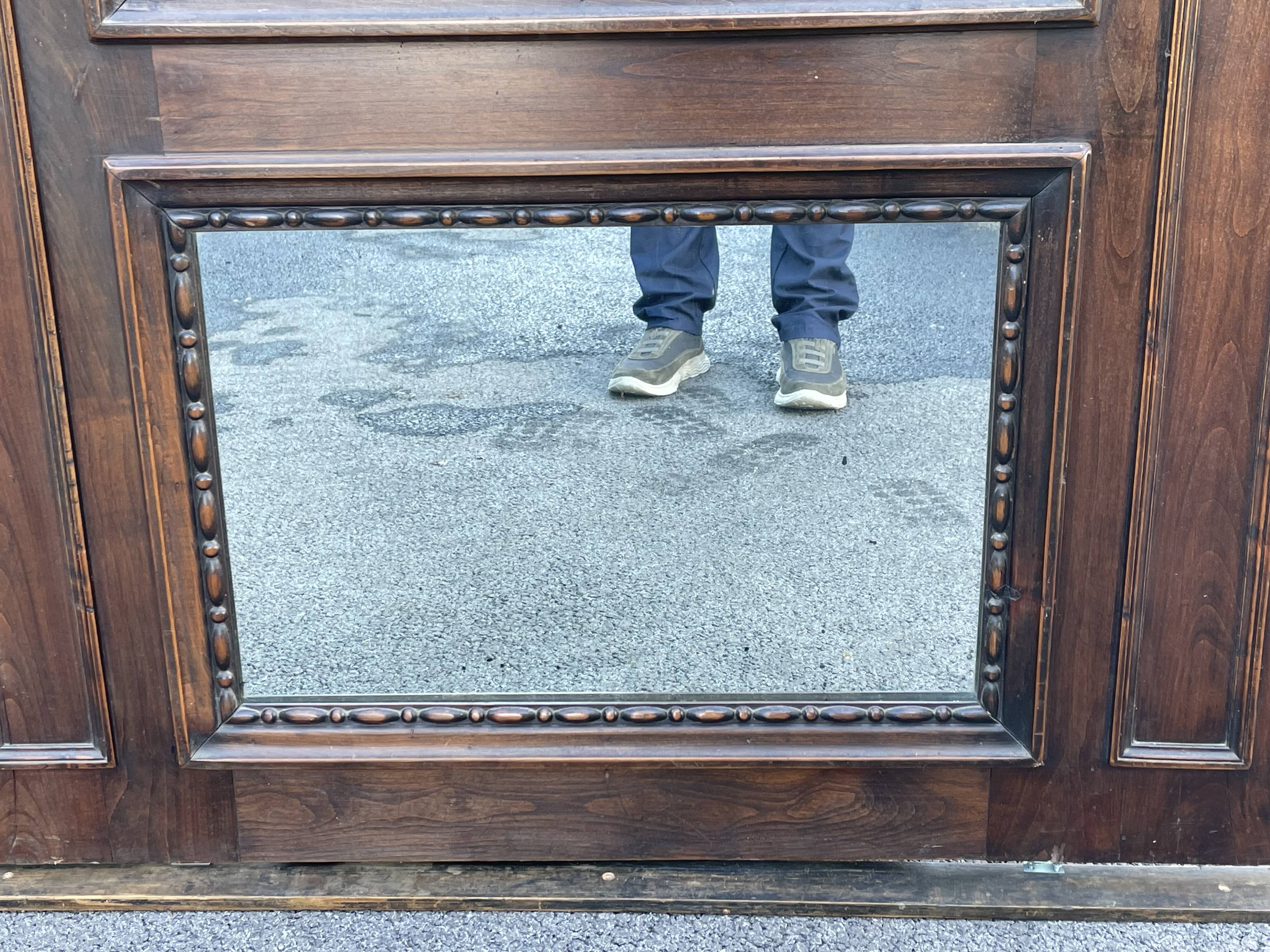 Large Mirror, Antique Trumeau