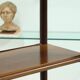 Mid-Century Bamboo and Teak Bookcase Room Divider 1970s