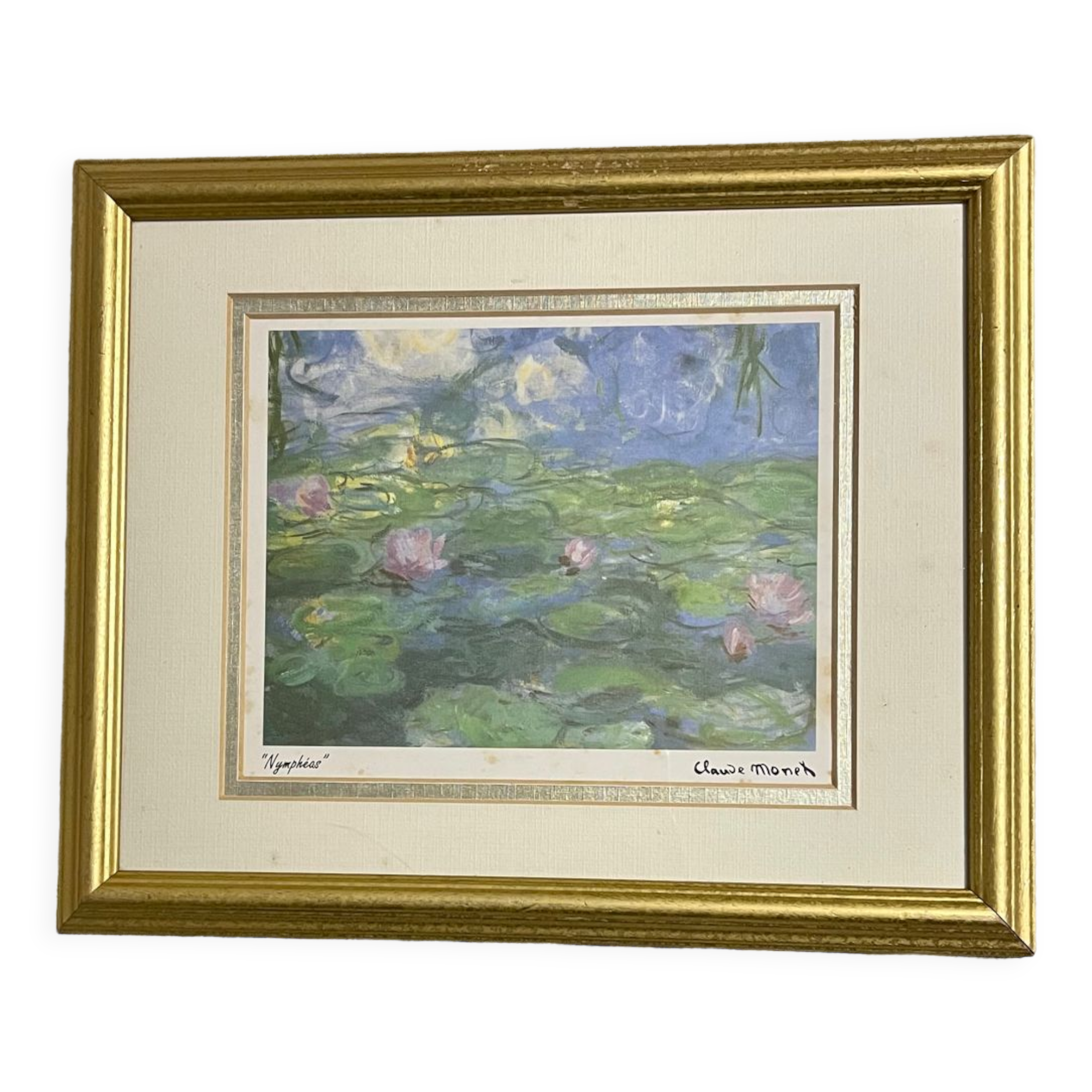 Reproduction monet les nymphéas 2