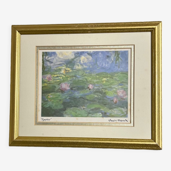 Reproduction monet water lilies 2