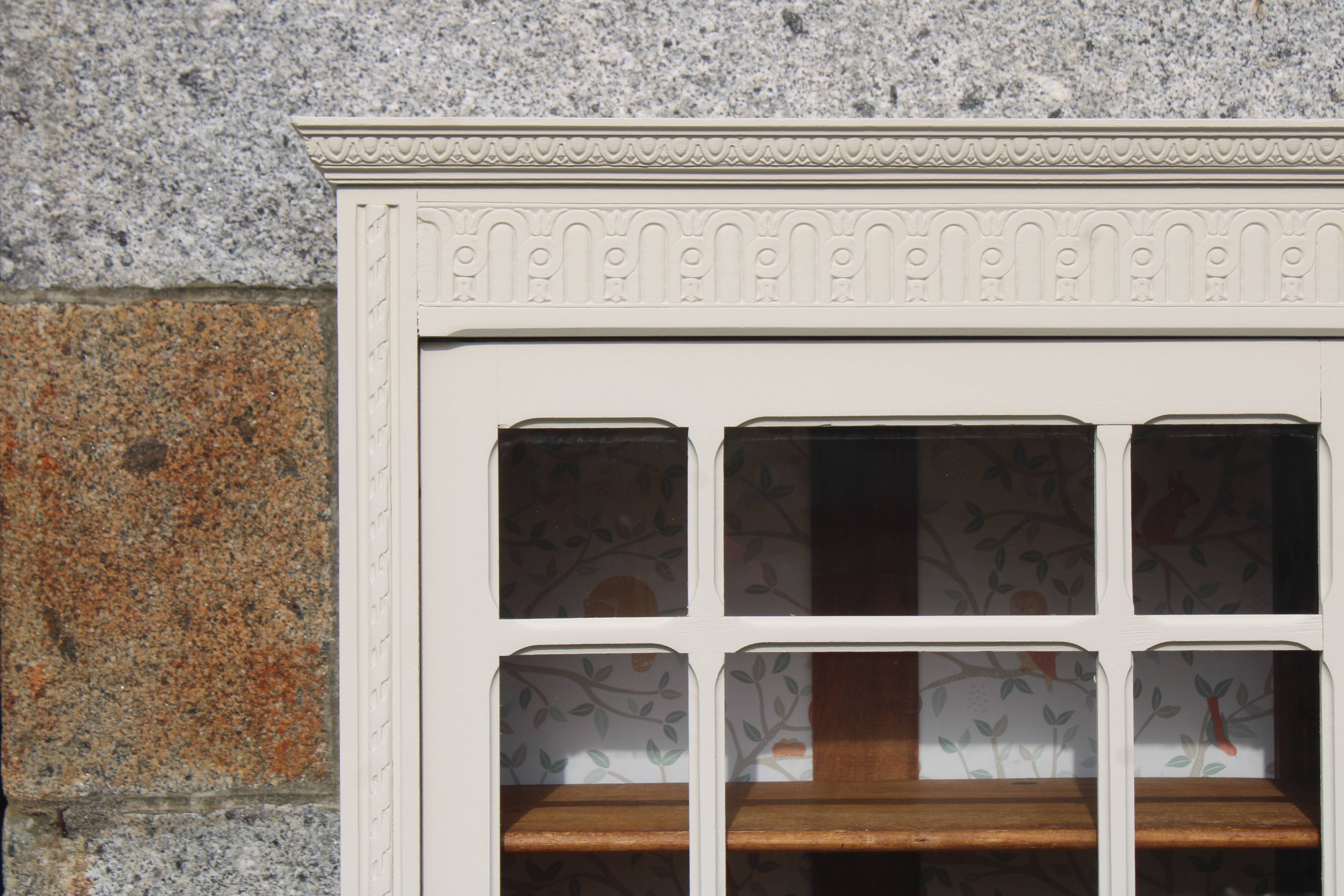 Antique Art Deco display cabinet – Camomille Libéron – 162 cm