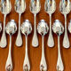 Christofle pearl flatware, 49 pieces, near mint condition