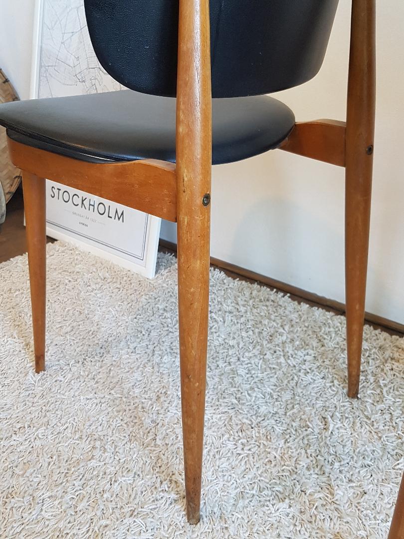 Pair of Baumann chairs model Pegasus circa 1960