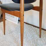 Pair of Baumann chairs model Pegasus circa 1960