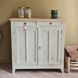 Vintage Parisian buffet with patina in solid wood | Léonie