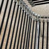 Set of 4 ‘bungee’ lounge chairs