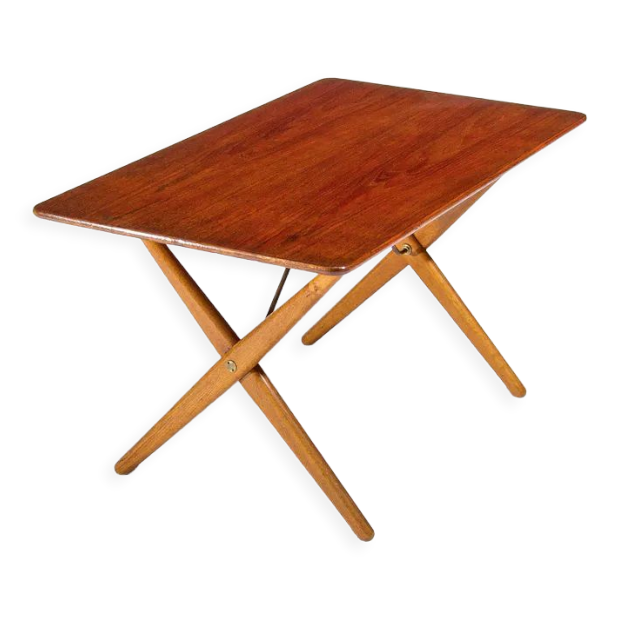 Hans Wegner coffee table in teak & oak for Andreas Tuck Danish Mid Century 1950’s