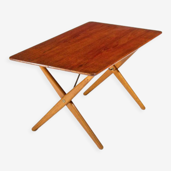 Hans Wegner coffee table in teak & oak for Andreas Tuck Danish Mid Century 1950’s