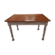 Bistrot dining table and vintage 1920s farmhouse