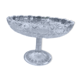 Compotier glass fruit cup 1950