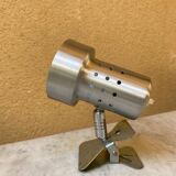 Wall lamp Mini perforated clip spot vintage design France 60s