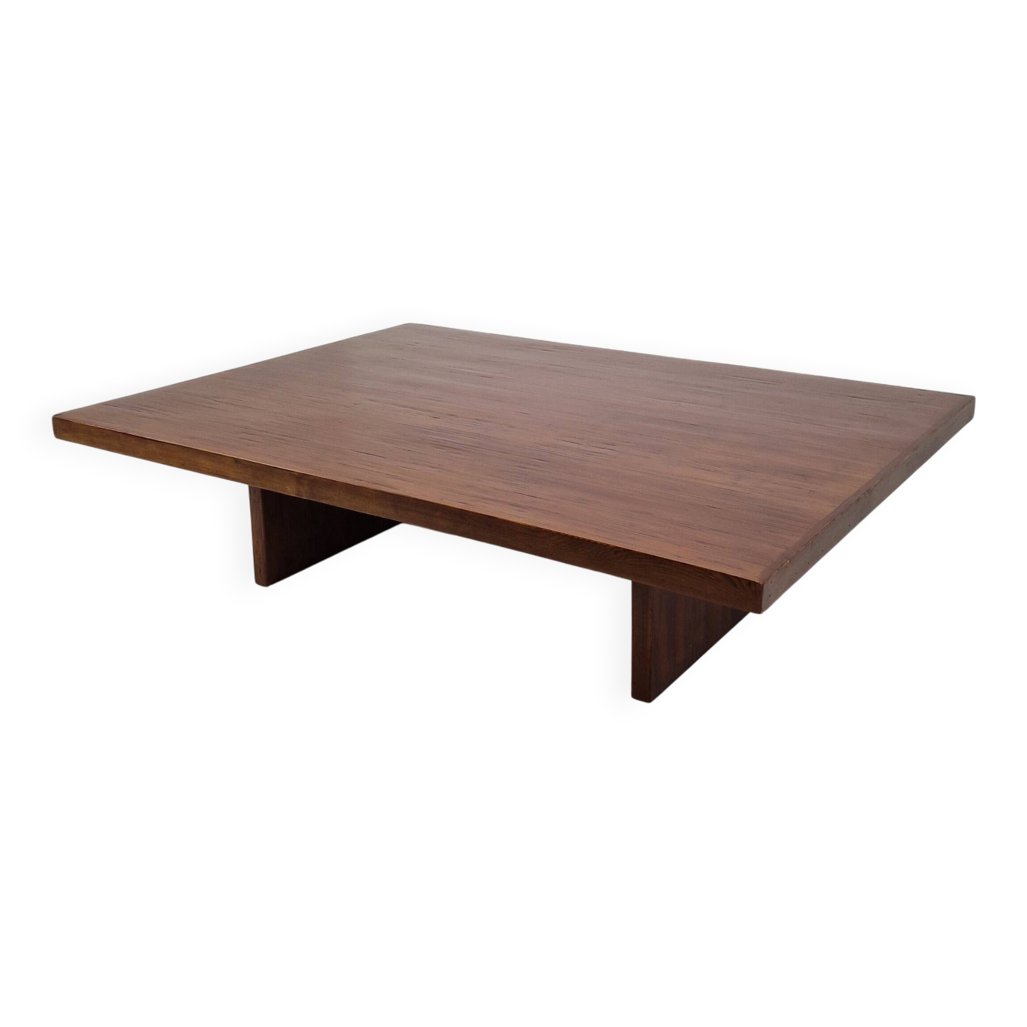 Large Bamboo "Wabi Sabi" Coffee Table by Axel Vervoordt, Belgium, 1980's