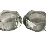 Crystal salt and pepper shakers