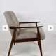 Fauteuil beige