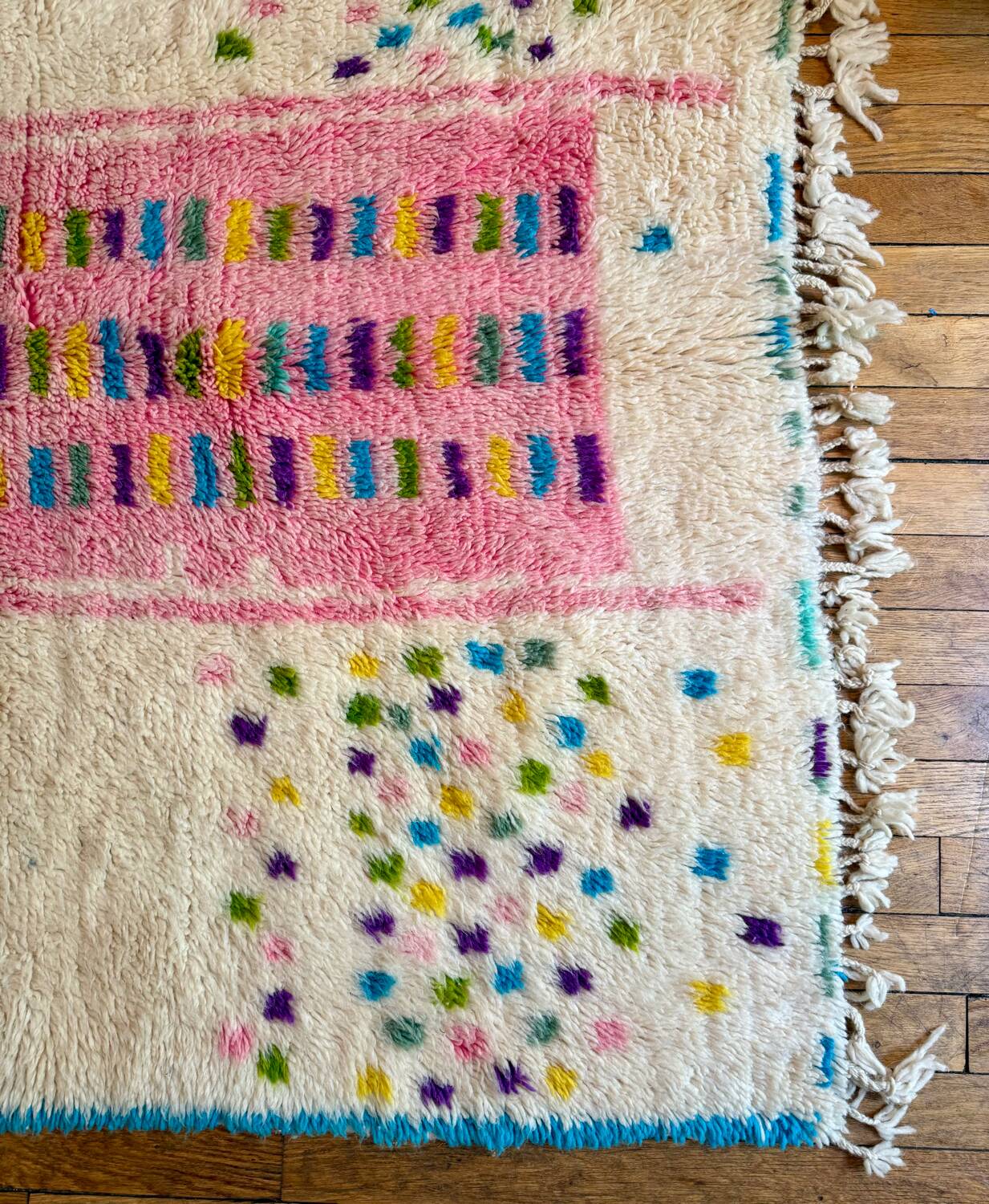 Beni Ouarain Berber rug 100% wool