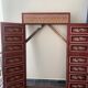 Porte marocaine de riad en bois sculpté à la main