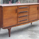 Enfilade in massive pallissandre 60s unifa edition