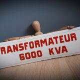 Enamelled plate transformer