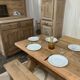 Monastery table in solid oak