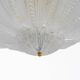 Plafonnier en verre de Murano "Margherita" de style mid-century moderne