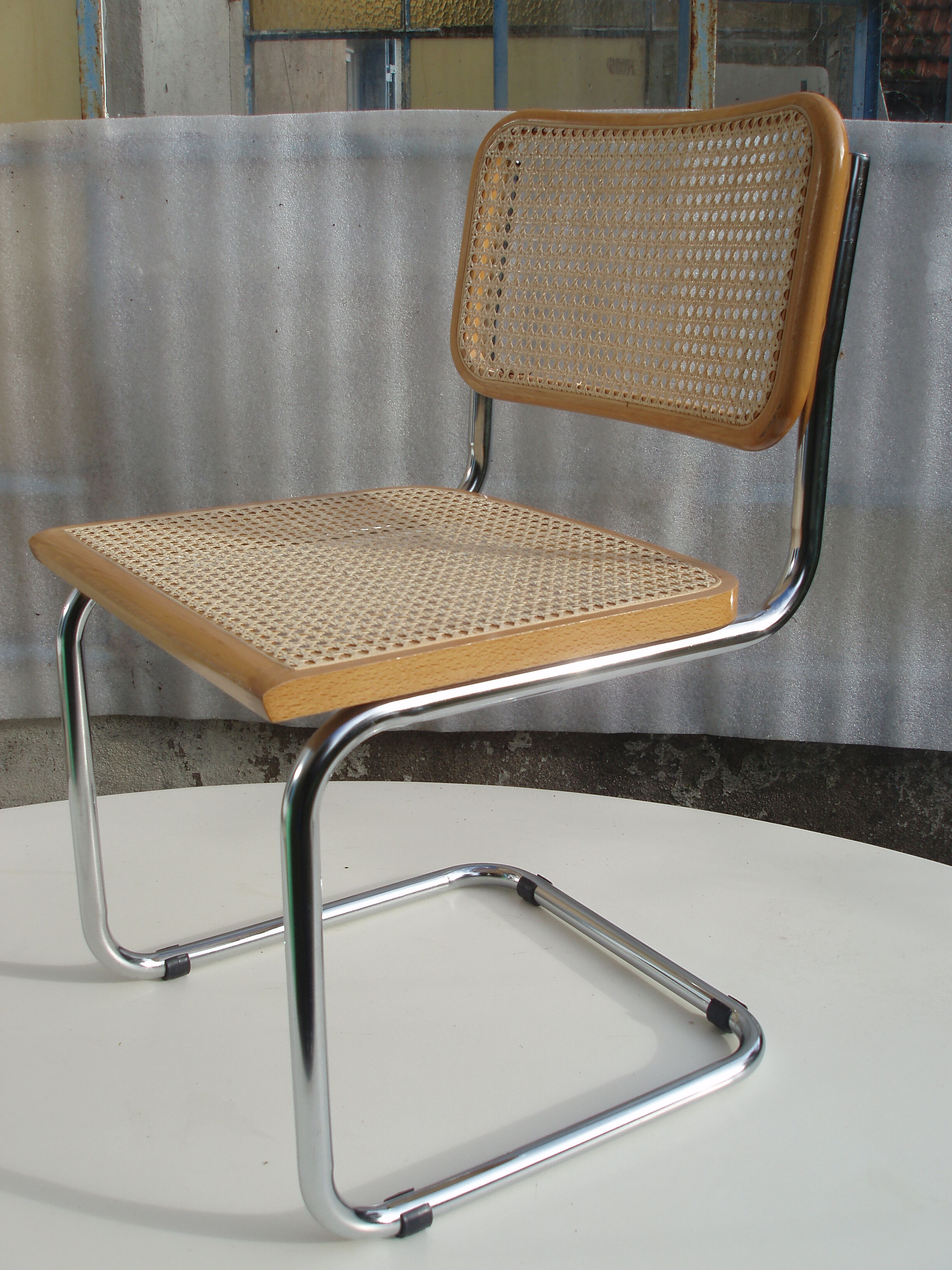 Pair of chairs B32 by Marcel Breuer