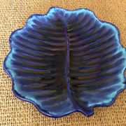 Plat barbotine Vallauris