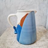 Vintage ceramic pitcher signed buxo