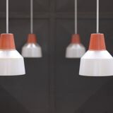 Vintage prismopal workshop pendant lights