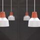 Suspensions d'atelier prismopal vintage