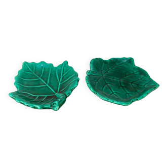 Ceramic slip leaf cups