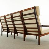 Capella 4-seat sofa by Illum Wikkelso for N. Eilersen, Denmark