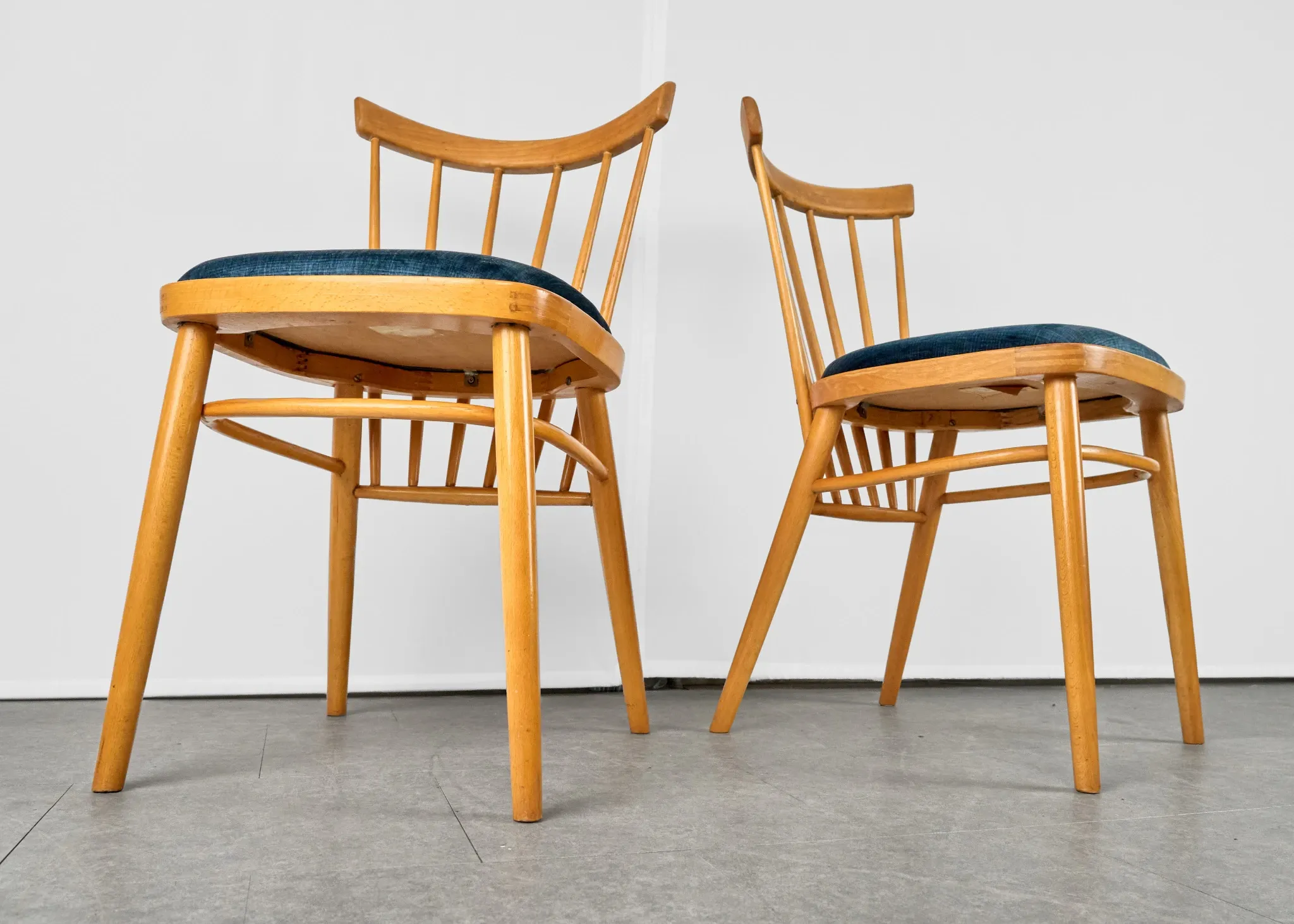 Set of 4 Dining Chairs, by František Jirák, 1960s, Czechoslovakia