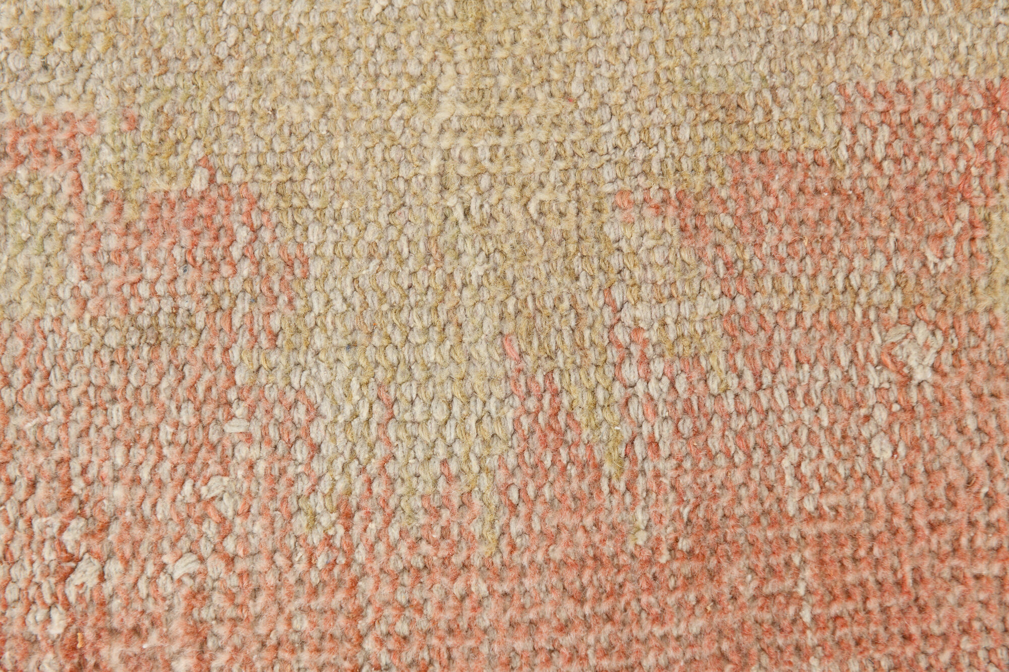 Tapis vintage oriental rouge pêche 6x9, 184x286cm