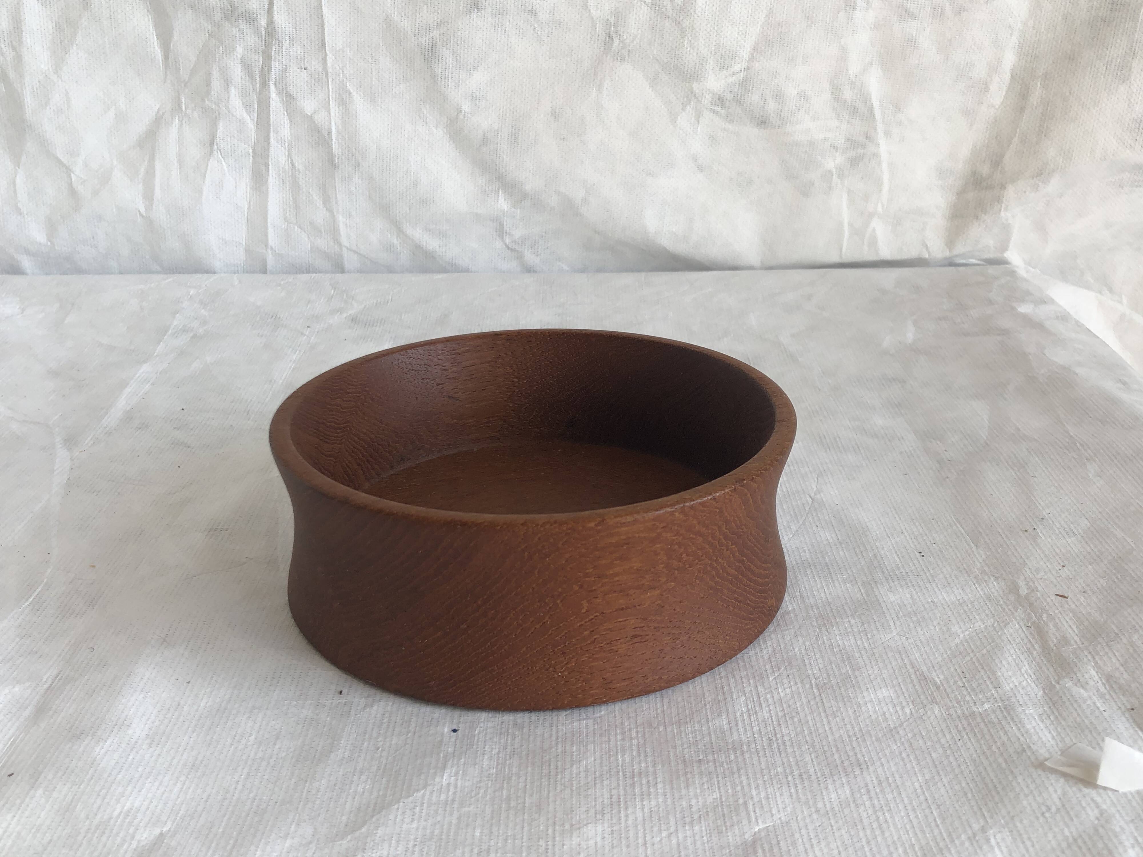 vintage teak pocket empty
