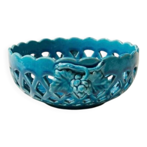 Coupe turquoise tressée