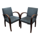 Bridge armchair (pair)