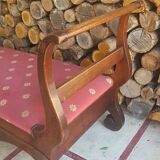 Empire style curved bench