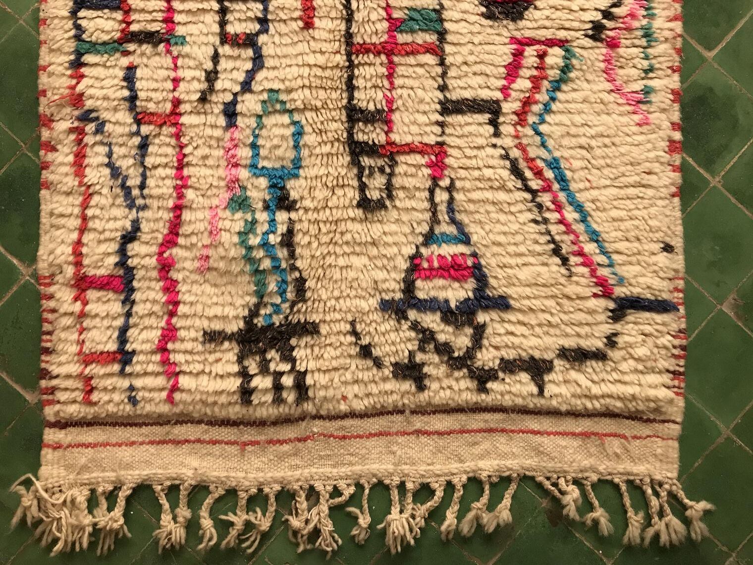 Tapis berbère azilal 155x74 cm