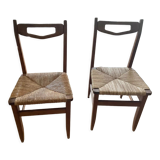 4 chairs by Guillerme and Chambron