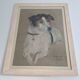 Tableau ancien animalier, Pastel.