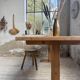 Perriand mountain furniture pine dining table