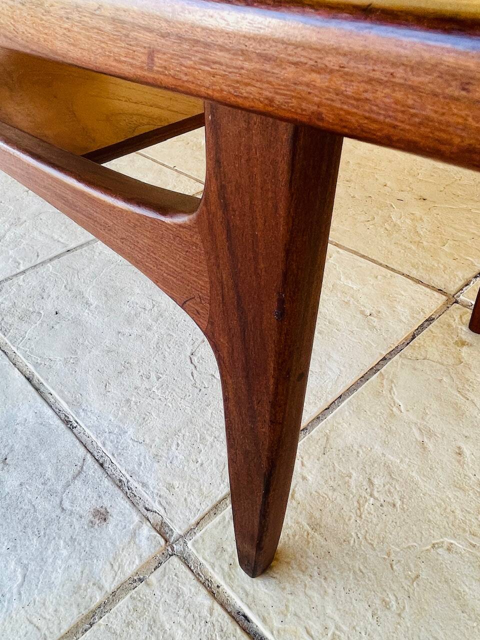 Vintage Teak and Glass Coffee Table by G Plan, Circa 1960s