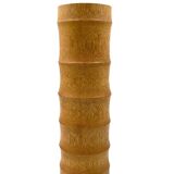Vase en bambou Hollywood Regency, Italie 1970