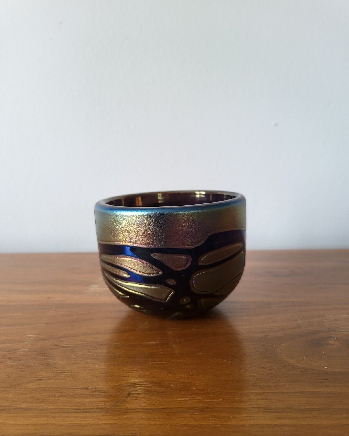 Empty Glass Ashtray Phoenician Malta 1980s