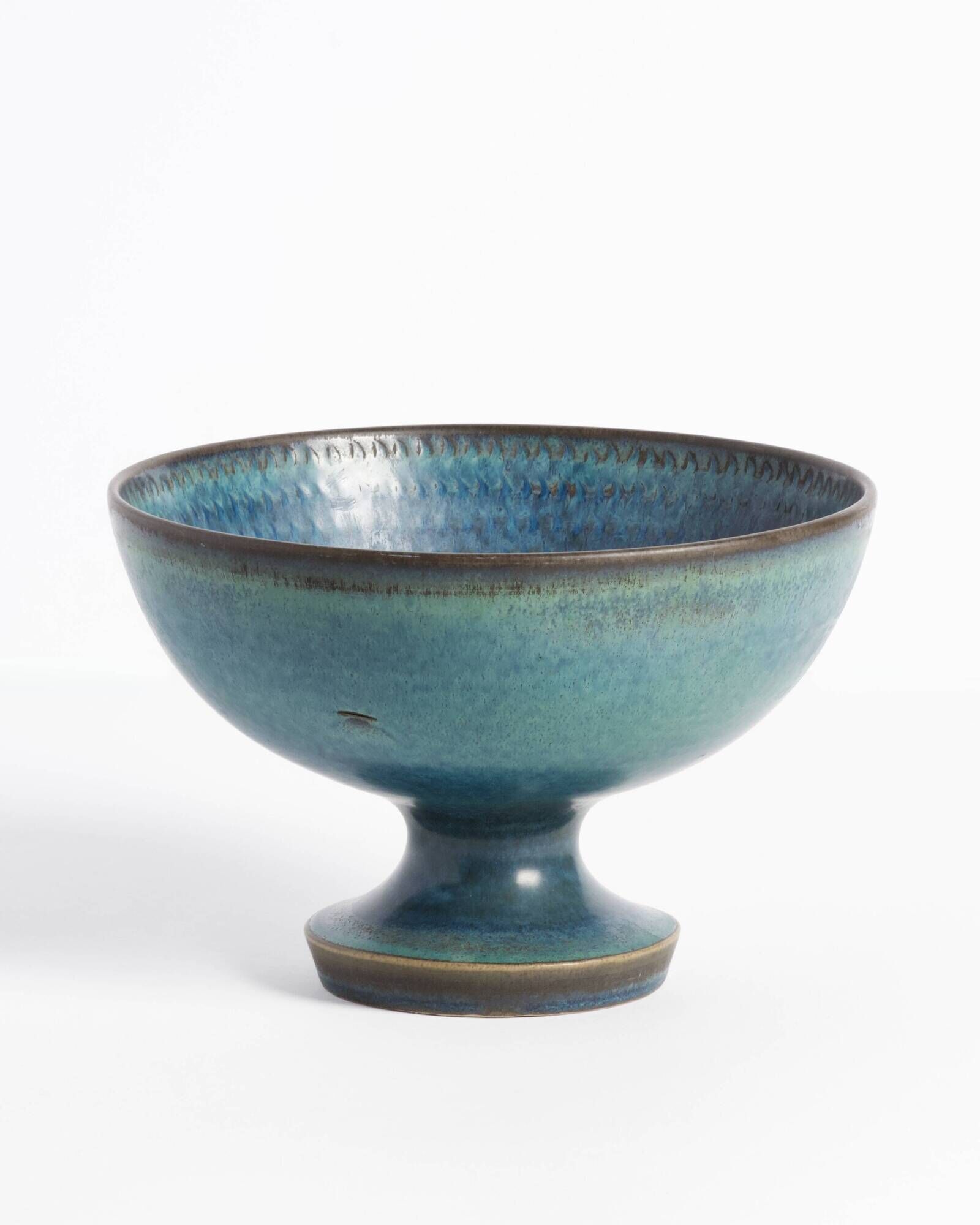 Stoneware cup by Stig Lindberg for Gustavsberg Studio Sweden, 1963